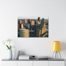 Cargar imagen en el visor de la galería, Arte en lienzo de edificios de Buffalo NY