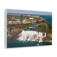 将图片加载到图库查看器,尼亚加拉瀑布看加拿大帆布墙艺术