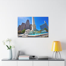 将图片加载到图库查看器,尼亚加拉广场和布法罗市政厅帆布包裹墙艺术