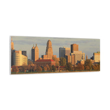Cargar imagen en el visor de la galería, Arte de pared con diseño de horizonte de Buffalo NY