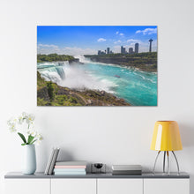 将图片加载到图库查看器,尼亚加拉大瀑布美国侧帆布包裹墙艺术