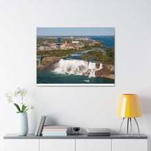 将图片加载到图库查看器,尼亚加拉瀑布看加拿大帆布墙艺术