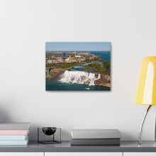 将图片加载到图库查看器,尼亚加拉瀑布看加拿大帆布墙艺术