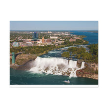 将图片加载到图库查看器,尼亚加拉瀑布看加拿大帆布墙艺术