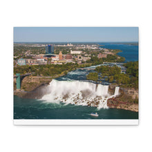 将图片加载到图库查看器,尼亚加拉瀑布看加拿大帆布墙艺术