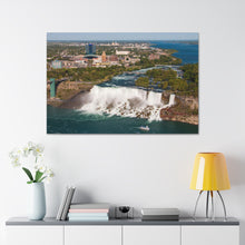 将图片加载到图库查看器,尼亚加拉瀑布看加拿大帆布墙艺术