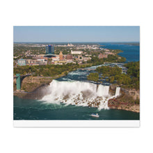 将图片加载到图库查看器,尼亚加拉瀑布看加拿大帆布墙艺术