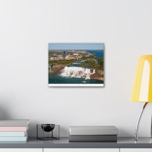 将图片加载到图库查看器,尼亚加拉瀑布看加拿大帆布墙艺术