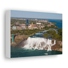 将图片加载到图库查看器,尼亚加拉瀑布看加拿大帆布墙艺术