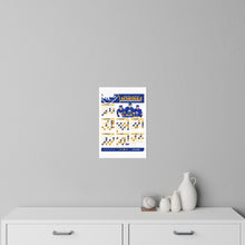 Load image into Gallery viewer, Buffalo Sabres Schedule Wall Decal
