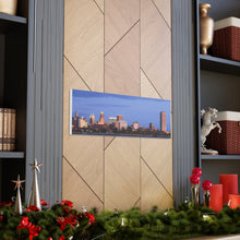 Load image into Gallery viewer, Buffalo NY Night Skyline Canvas Wrap Wall Art