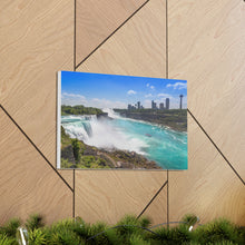 将图片加载到图库查看器,尼亚加拉大瀑布美国侧帆布包裹墙艺术