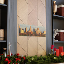 Cargar imagen en el visor de la galería, Arte de pared con diseño de horizonte de Buffalo NY