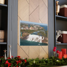 将图片加载到图库查看器,尼亚加拉瀑布看加拿大帆布墙艺术