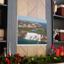 将图片加载到图库查看器,尼亚加拉瀑布看加拿大帆布墙艺术