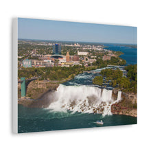 将图片加载到图库查看器,尼亚加拉瀑布看加拿大帆布墙艺术