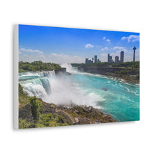 将图片加载到图库查看器,尼亚加拉大瀑布美国侧帆布包裹墙艺术