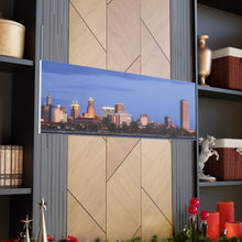 Load image into Gallery viewer, Buffalo NY Night Skyline Canvas Wrap Wall Art