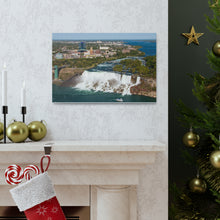 将图片加载到图库查看器,尼亚加拉瀑布看加拿大帆布墙艺术