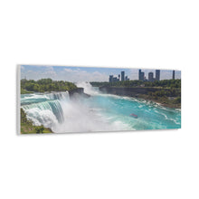 将图片加载到图库查看器,尼亚加拉大瀑布美国侧帆布包裹墙艺术