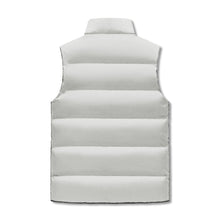 将图片加载到图库查看器,水牛城徽标男式领子拉链羽绒背心夹克