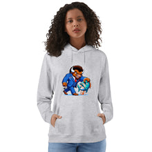 Load image into Gallery viewer, Squish The Fish Bills Dolphins Adult Cotton Hoodie
