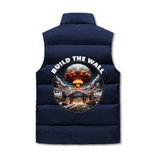Cargar imagen en el visor de la galería, Chaqueta acolchada con borde de EE. UU. de Build The Wall