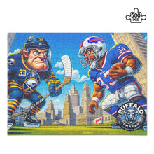 Load image into Gallery viewer, Buffalo Sabres and Bills Puzzle