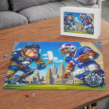 Load image into Gallery viewer, Buffalo Sabres and Bills Puzzle
