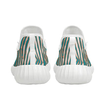 Cargar imagen en el visor de la galería, Zapatillas de deporte de punto de malla para mujer Miami Fins Up