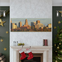 Cargar imagen en el visor de la galería, Arte de pared con diseño de horizonte de Buffalo NY