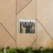 Cargar imagen en el visor de la galería, Arte en lienzo de edificios de Buffalo NY
