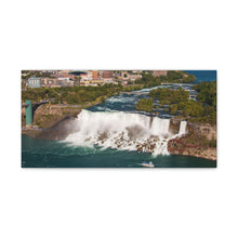 将图片加载到图库查看器,尼亚加拉瀑布看加拿大帆布墙艺术