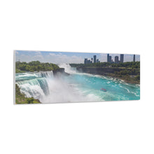 将图片加载到图库查看器,尼亚加拉大瀑布美国侧帆布包裹墙艺术