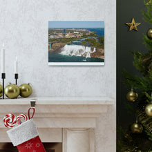 将图片加载到图库查看器,尼亚加拉瀑布看加拿大帆布墙艺术