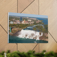 将图片加载到图库查看器,尼亚加拉瀑布看加拿大帆布墙艺术