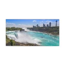 将图片加载到图库查看器,尼亚加拉大瀑布美国侧帆布包裹墙艺术