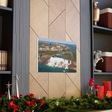 将图片加载到图库查看器,尼亚加拉瀑布看加拿大帆布墙艺术