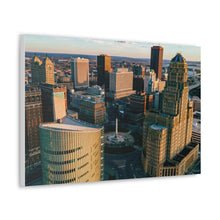 Cargar imagen en el visor de la galería, Arte en lienzo de edificios de Buffalo NY