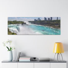 将图片加载到图库查看器,尼亚加拉大瀑布美国侧帆布包裹墙艺术