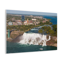 将图片加载到图库查看器,尼亚加拉瀑布看加拿大帆布墙艺术