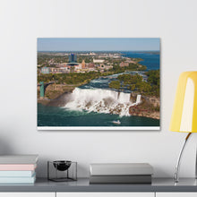 将图片加载到图库查看器,尼亚加拉瀑布看加拿大帆布墙艺术