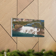 将图片加载到图库查看器,尼亚加拉瀑布看加拿大帆布墙艺术