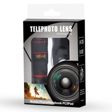 将图片加载到图库查看器,iPhone or Android Cell Phone Clip-On Telescope