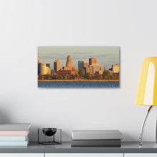 Cargar imagen en el visor de la galería, Arte de pared con diseño de horizonte de Buffalo NY