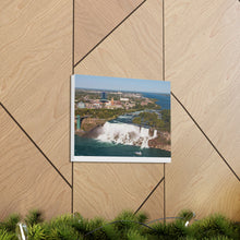 将图片加载到图库查看器,尼亚加拉瀑布看加拿大帆布墙艺术