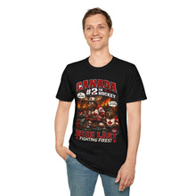 Load image into Gallery viewer, Canada #2 in Hockey T-Shirt — 'Dead Last, Fighting Fires' Canadian Hockey Tee