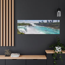 将图片加载到图库查看器,尼亚加拉大瀑布美国侧帆布包裹墙艺术