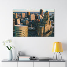 Cargar imagen en el visor de la galería, Arte en lienzo de edificios de Buffalo NY