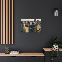 Cargar imagen en el visor de la galería, Arte en lienzo de edificios de Buffalo NY